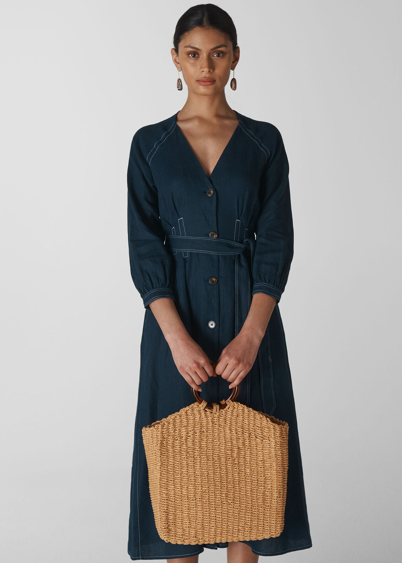Eastway Resin Handle Tote Neutral