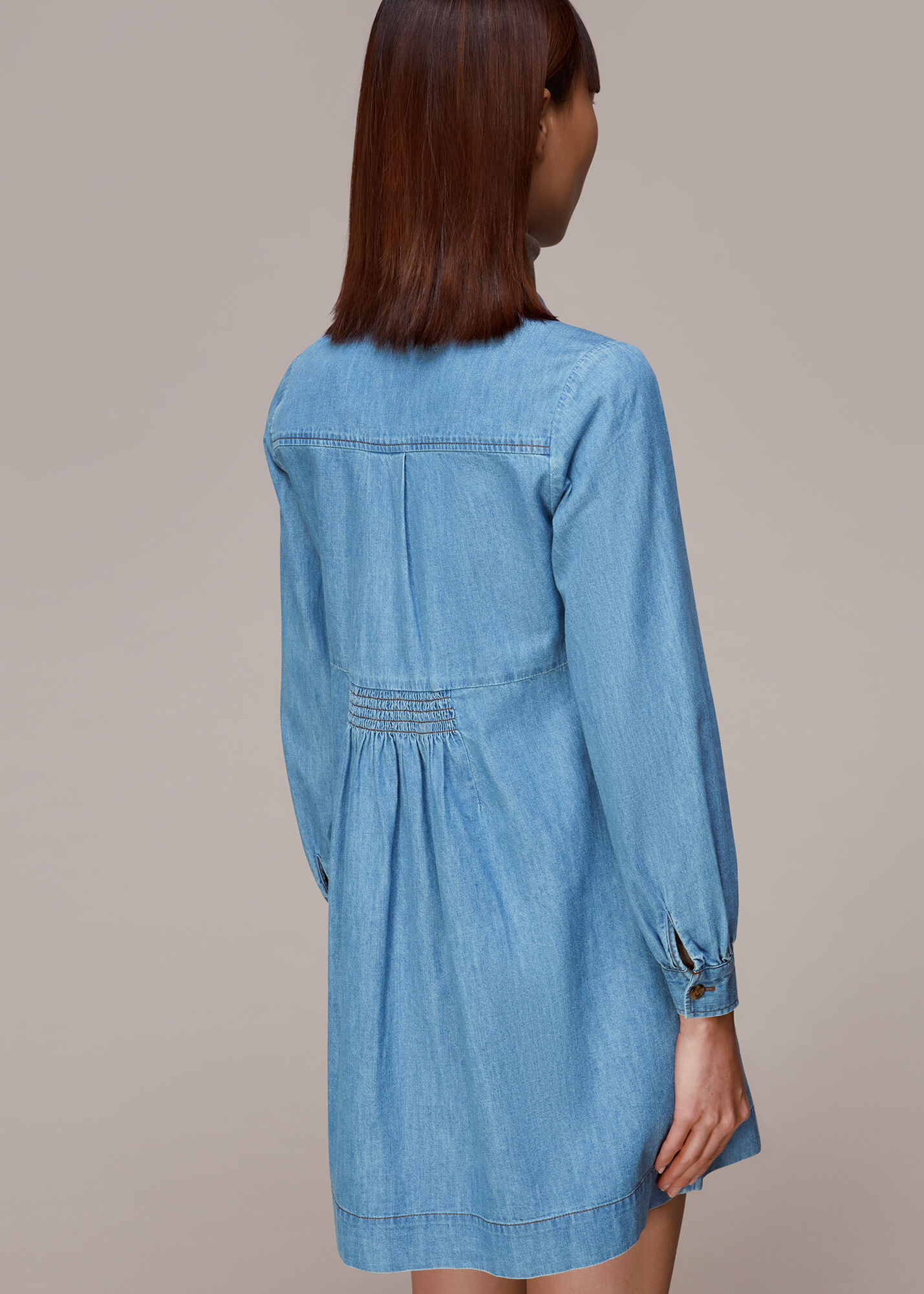 next chambray dress
