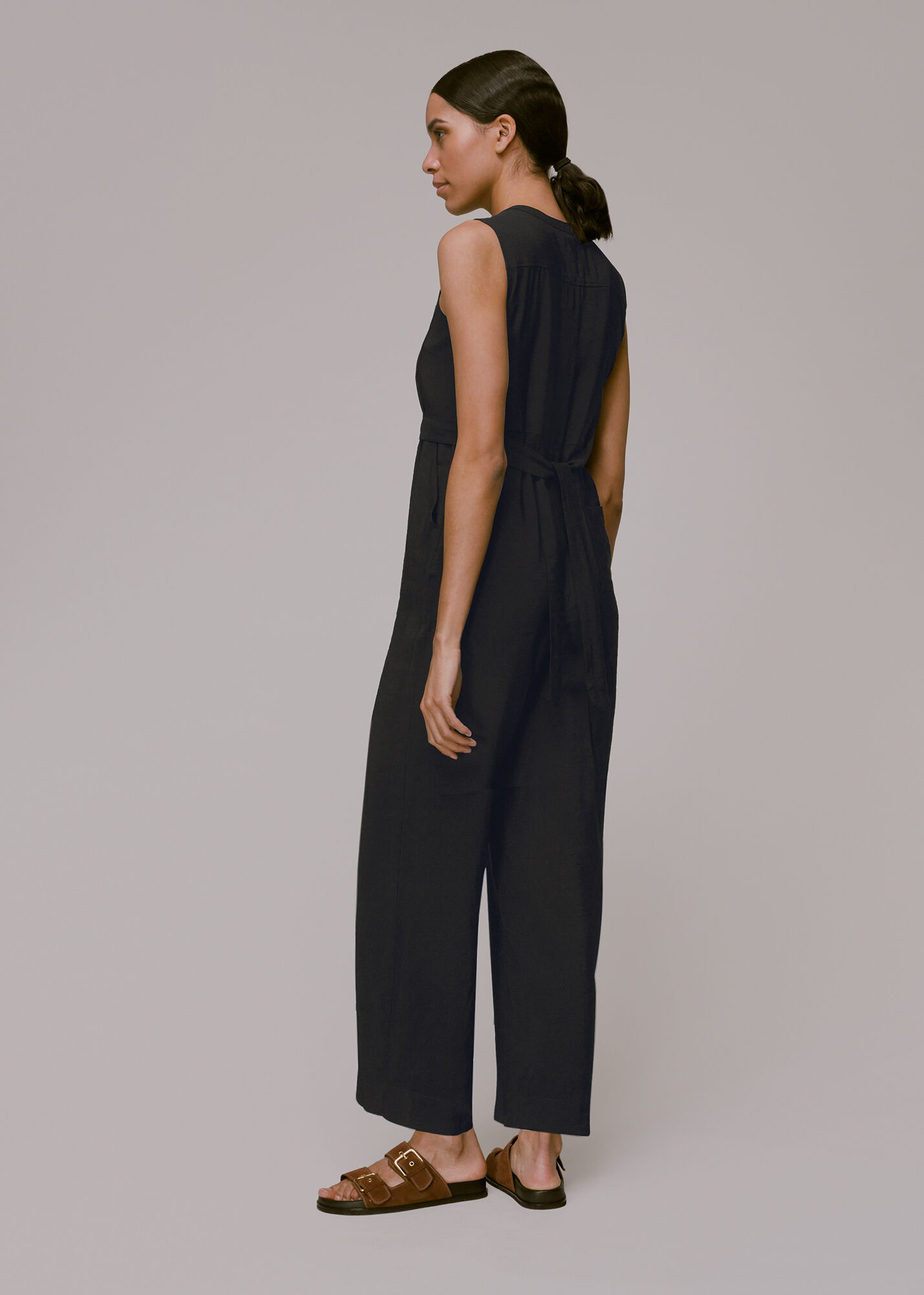 Front hot sale zip jumpsuit