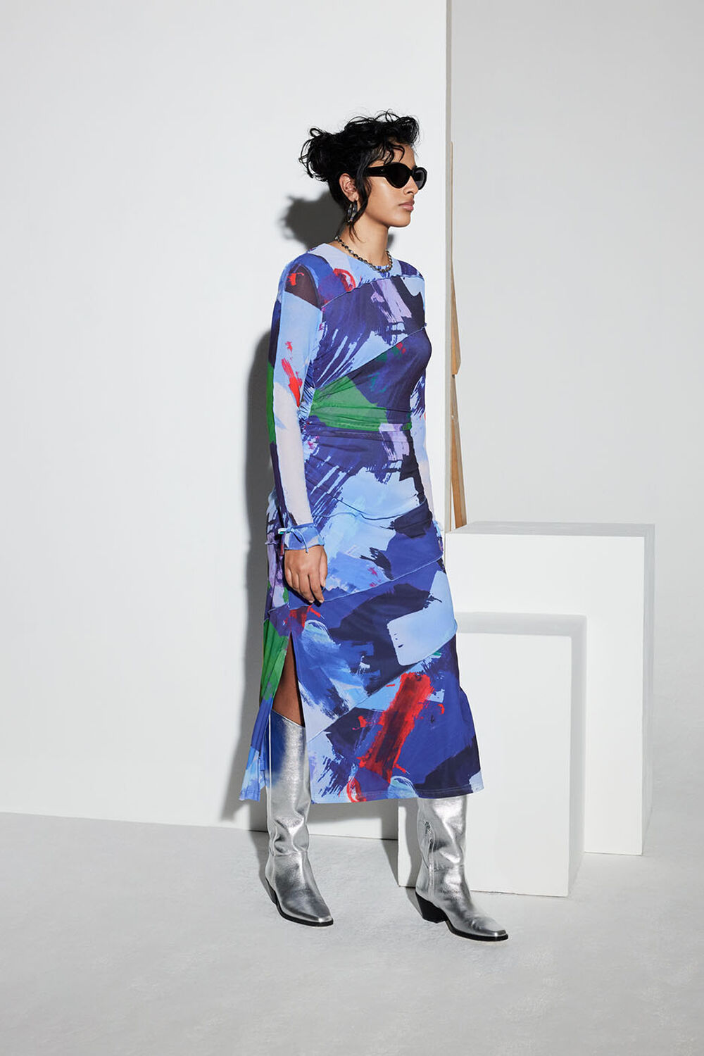 Brushmark Seam Detail Dress