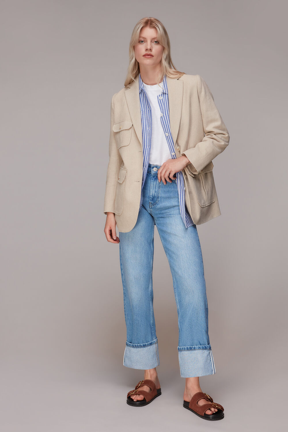Authentic Alba Turn Up Jean