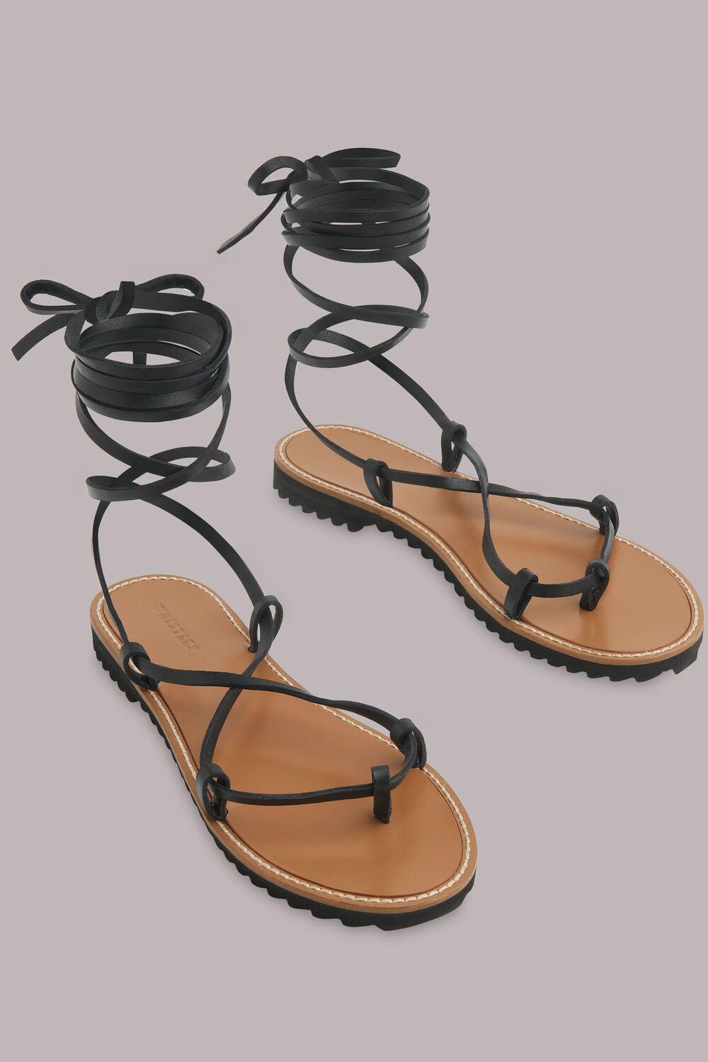 Willow Strappy Tie Sandal