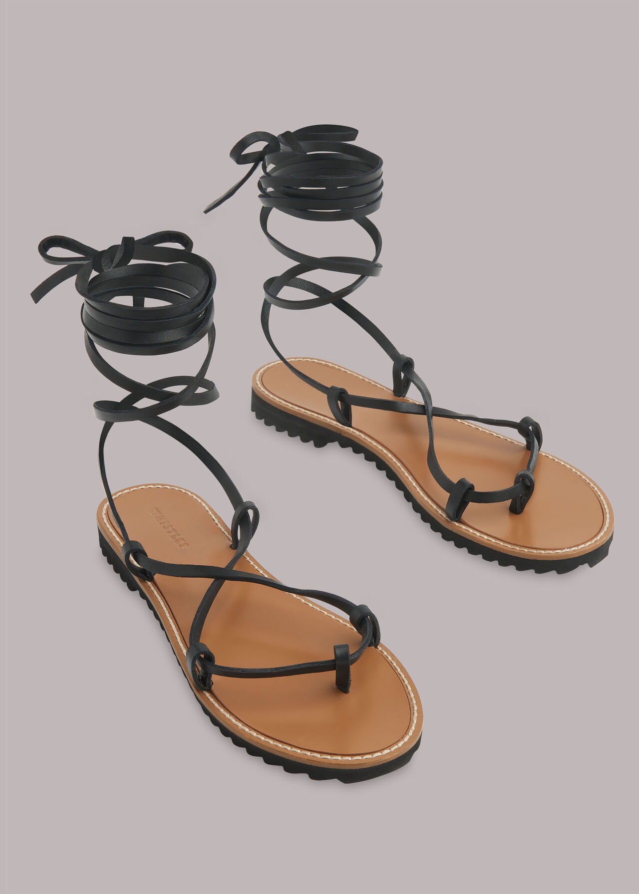 Willow Strappy Tie Sandal