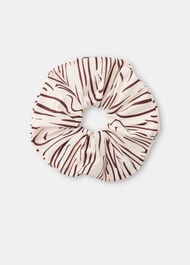 The Longing Wave Print Swim Scrunchie