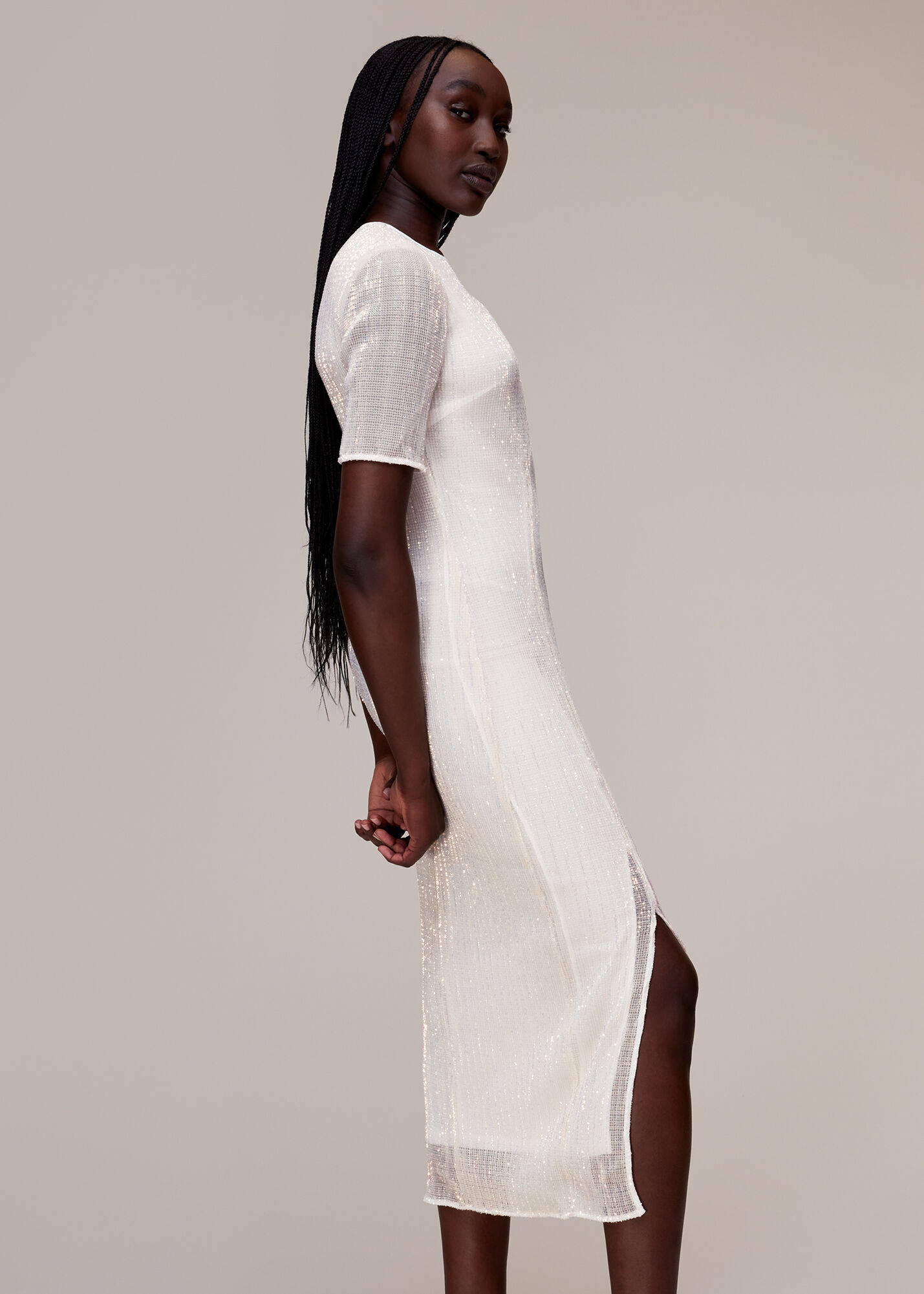 Whistles new arrivals sequin dress