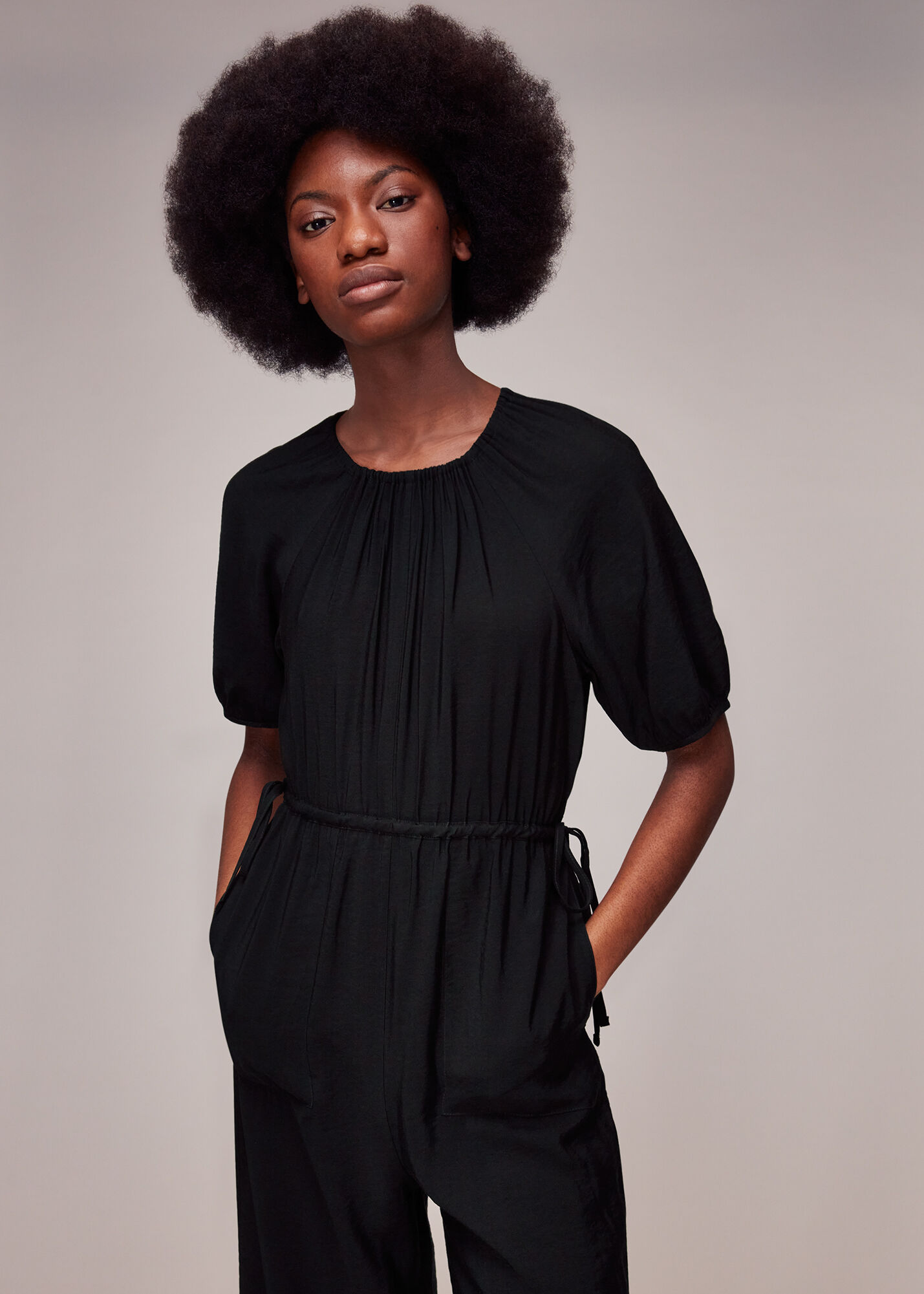 Allegory textured jumpsuit outlet