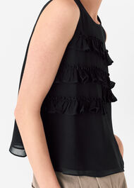 Frill Sleeveless Top