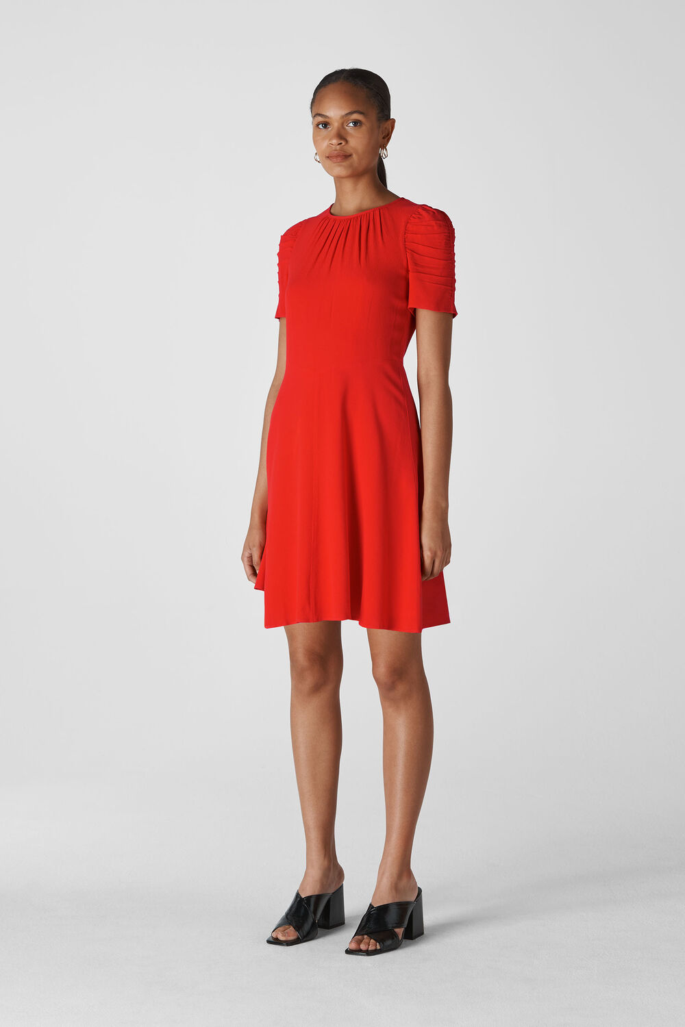 Simone Flippy Dress Flame
