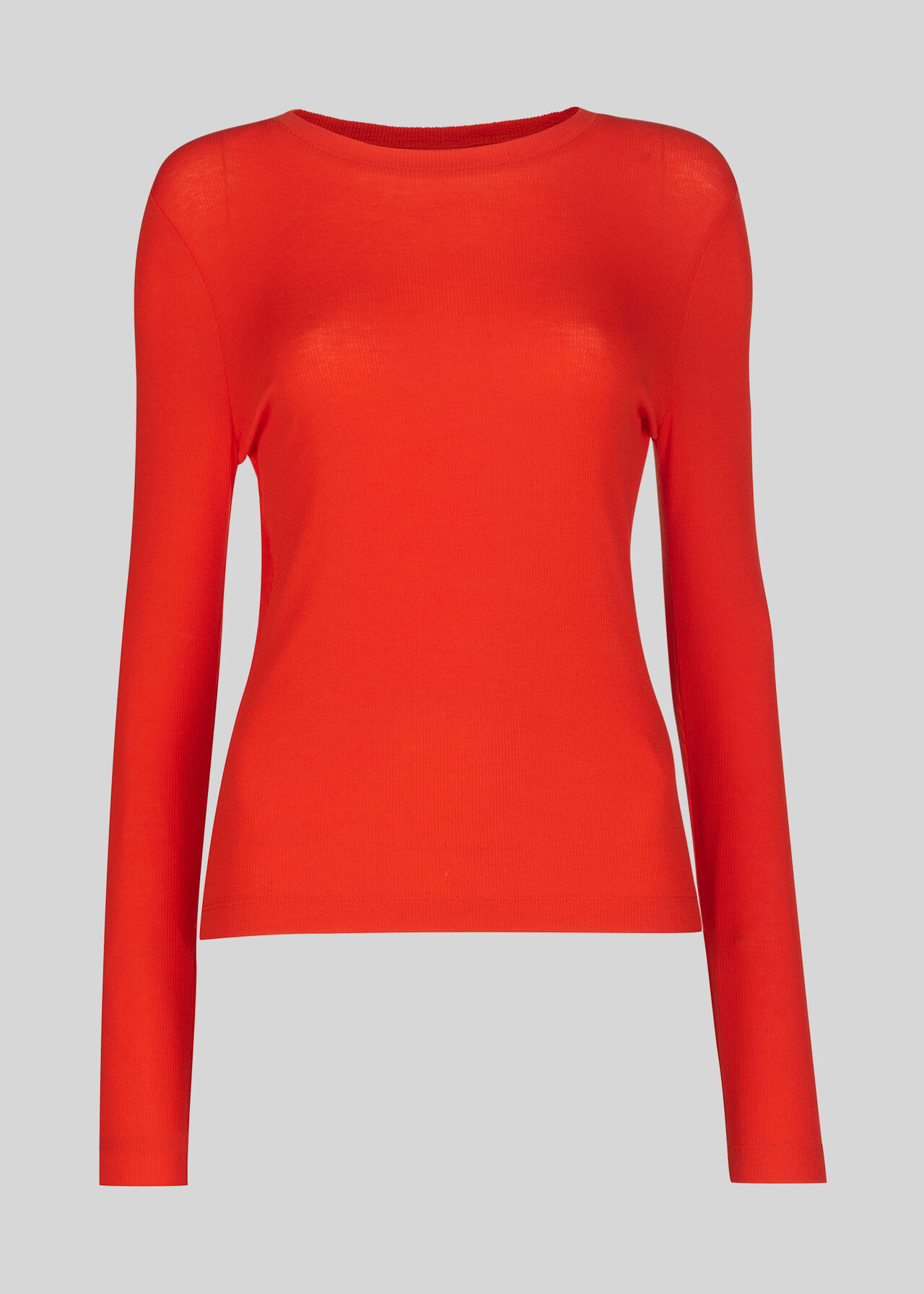 Essential Crew Neck Red