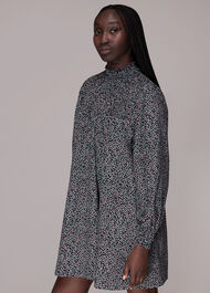 Micro Bud Pintuck Dress