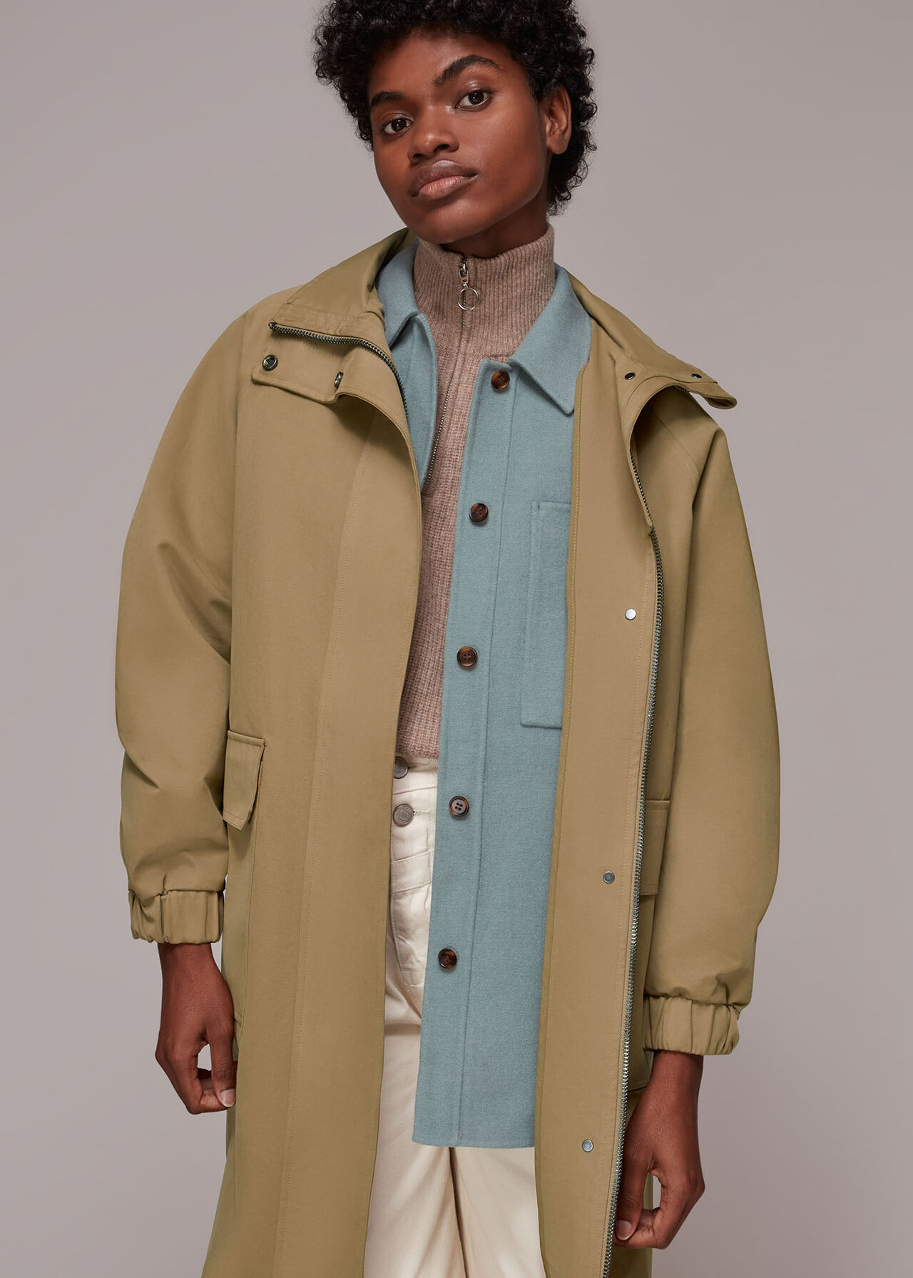 Thea Water Resistant Coat