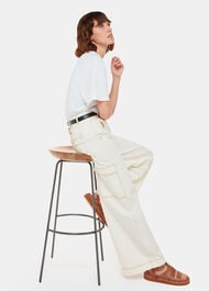 Wide Leg Cargo Jean