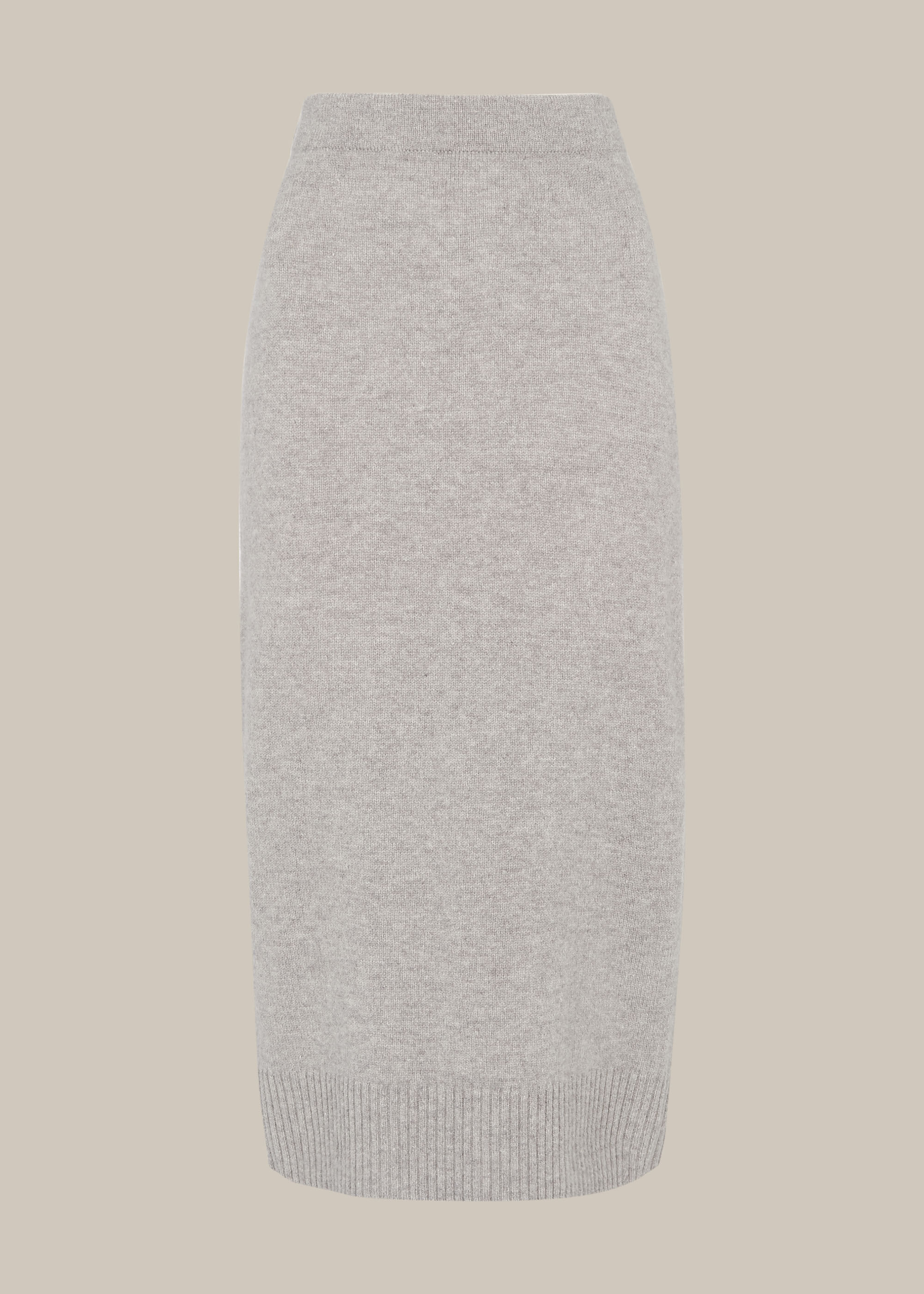 Knitted Merino Wool Tube Skirt 57 OFF