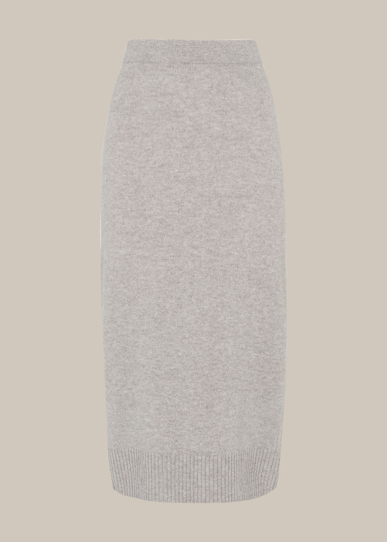Knitted Merino Wool Tube Skirt