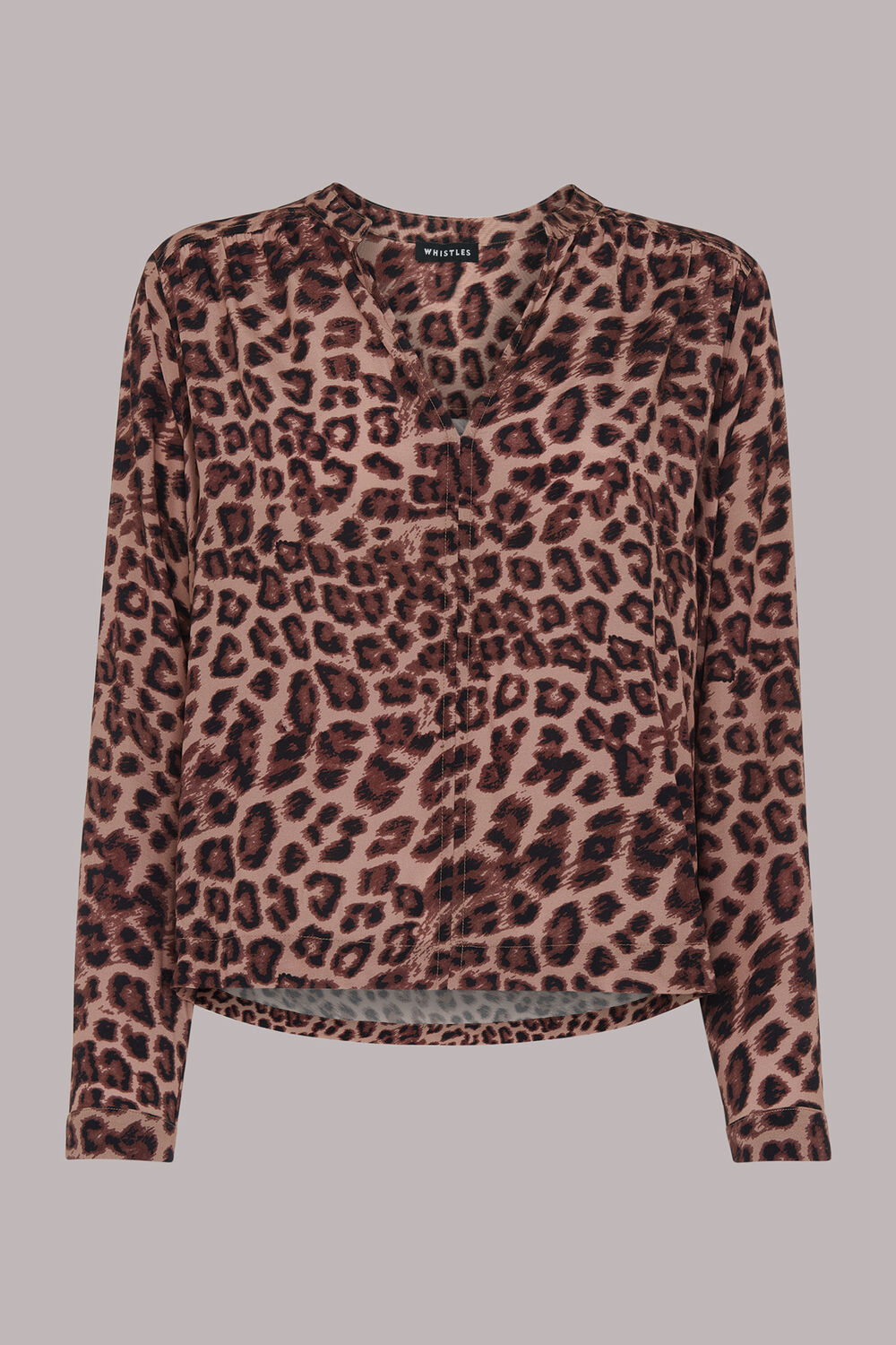 Meara Jungle Cheetah Blouse