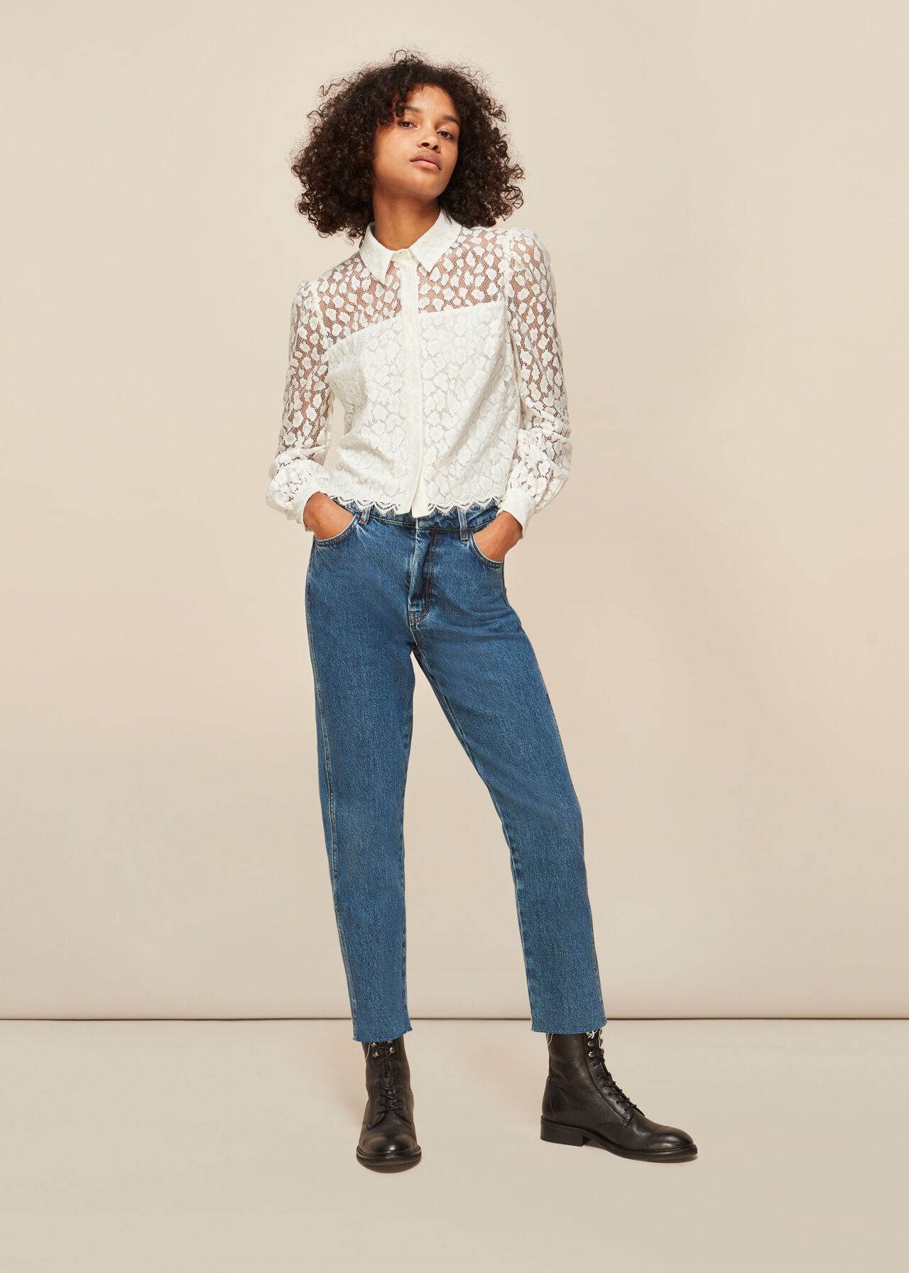 Animal Lace Shirt