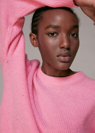 Ribbed Crew Neck Jumper