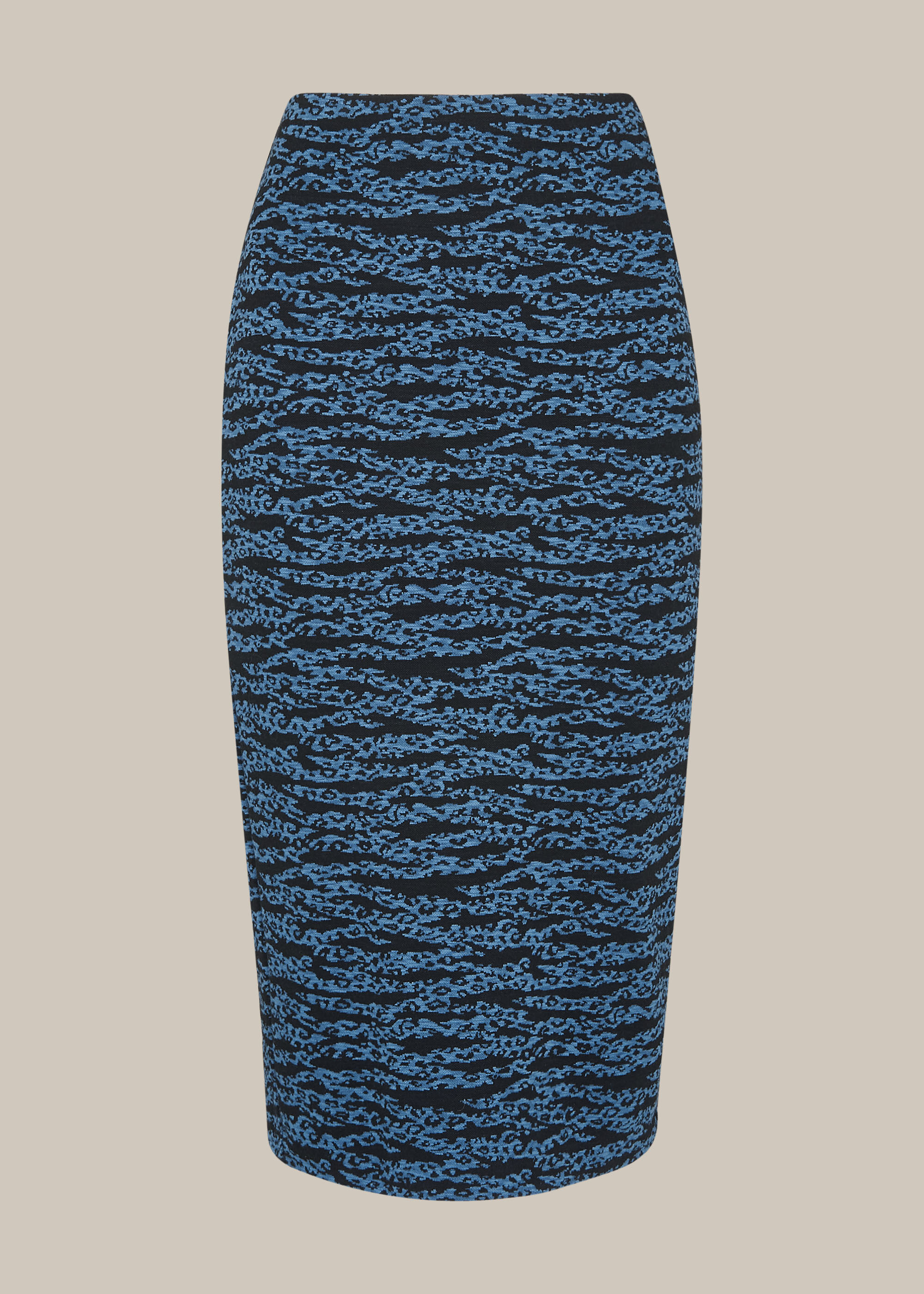 Leopard pencil top skirt jersey