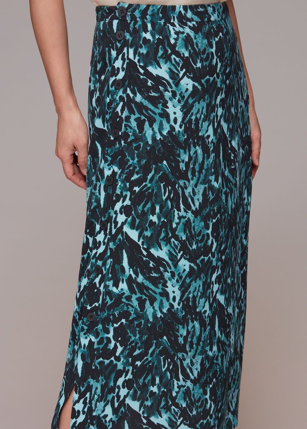 Bambi Animal Button Skirt