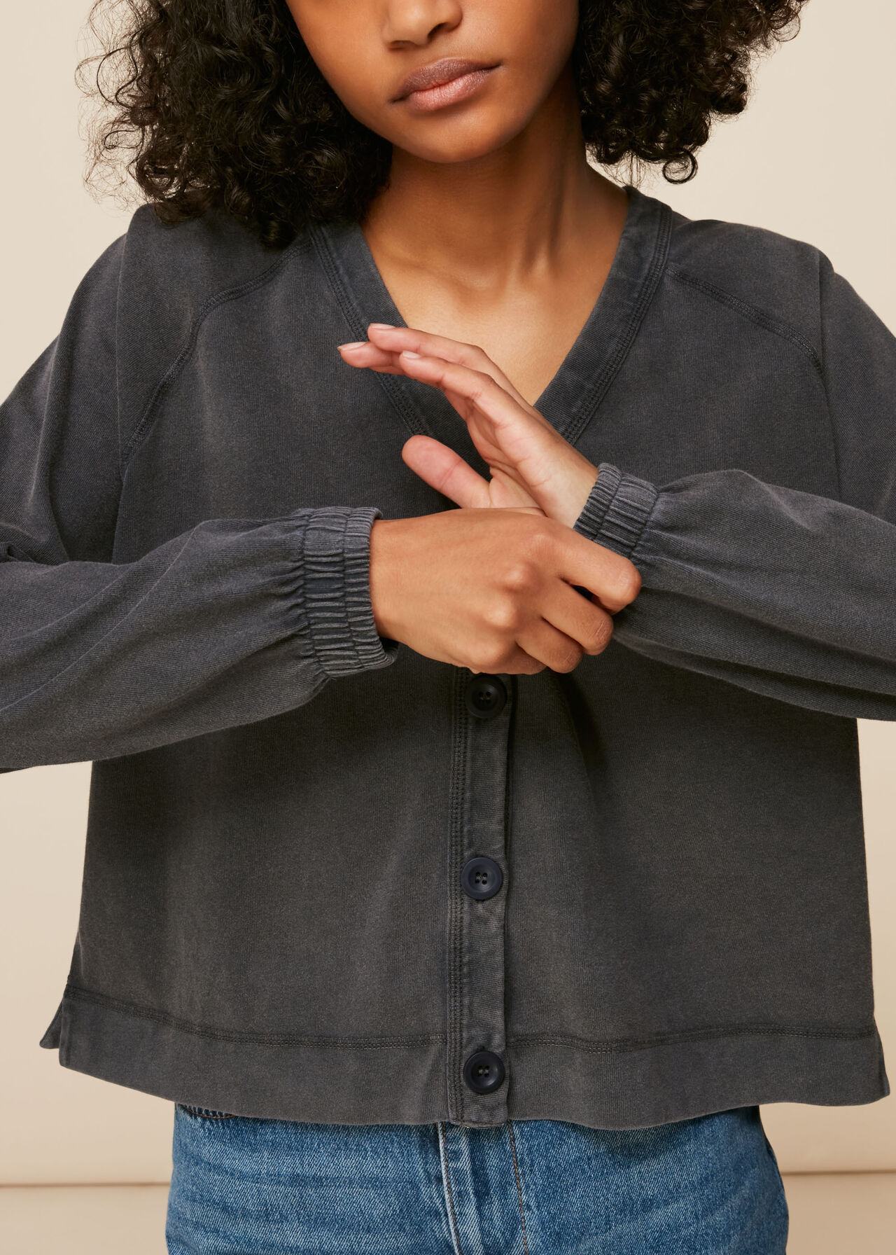 Jersey Cardigan