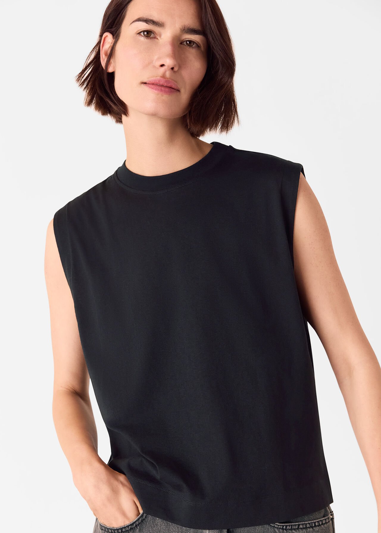 Edie Sleeveless Vest