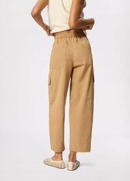 Utility Cotton Barrel Trouser