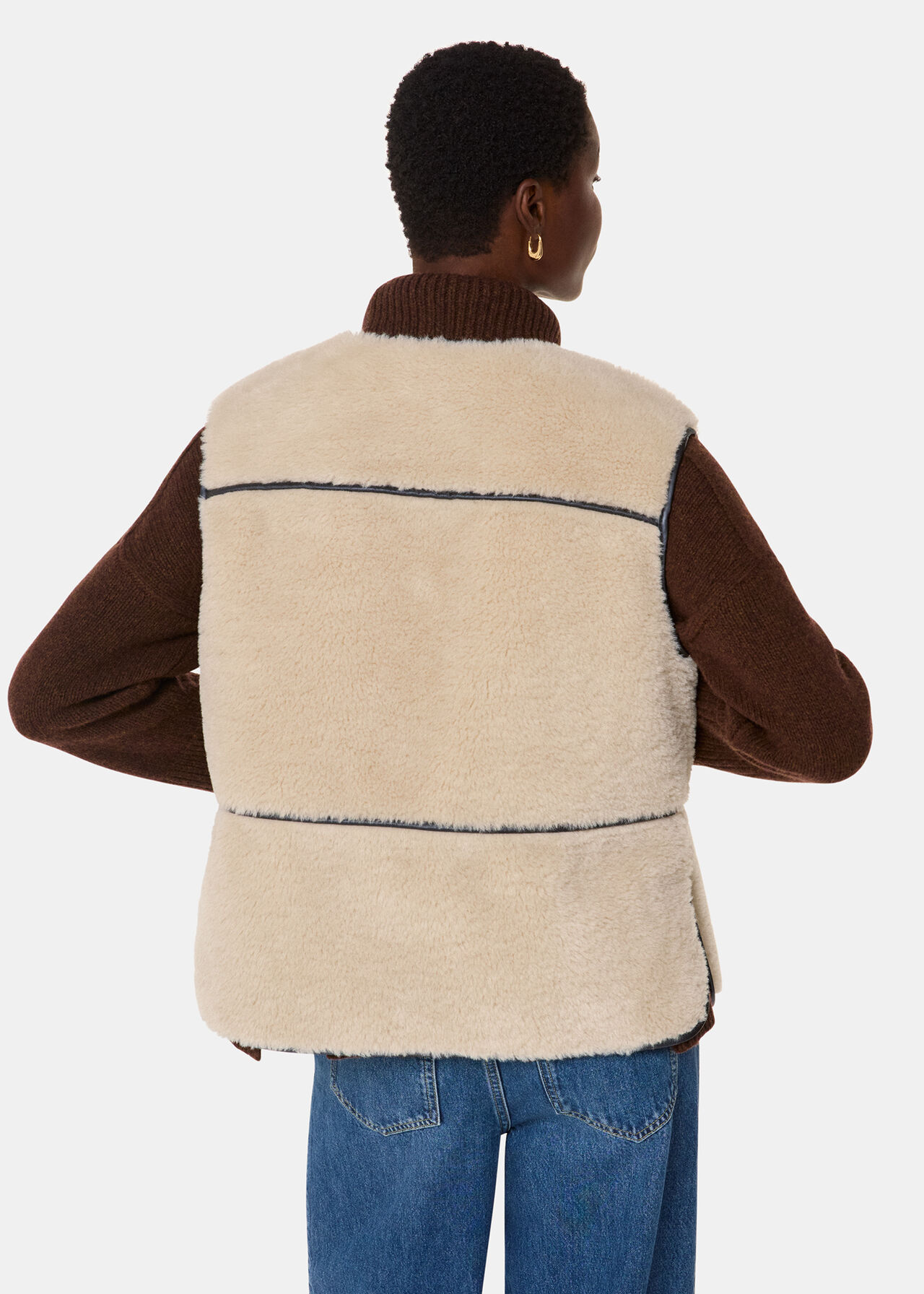Rowena Faux Fur Waistcoat