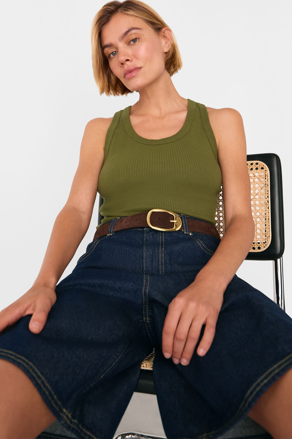 Ultimate Ribbed Scoop Vest