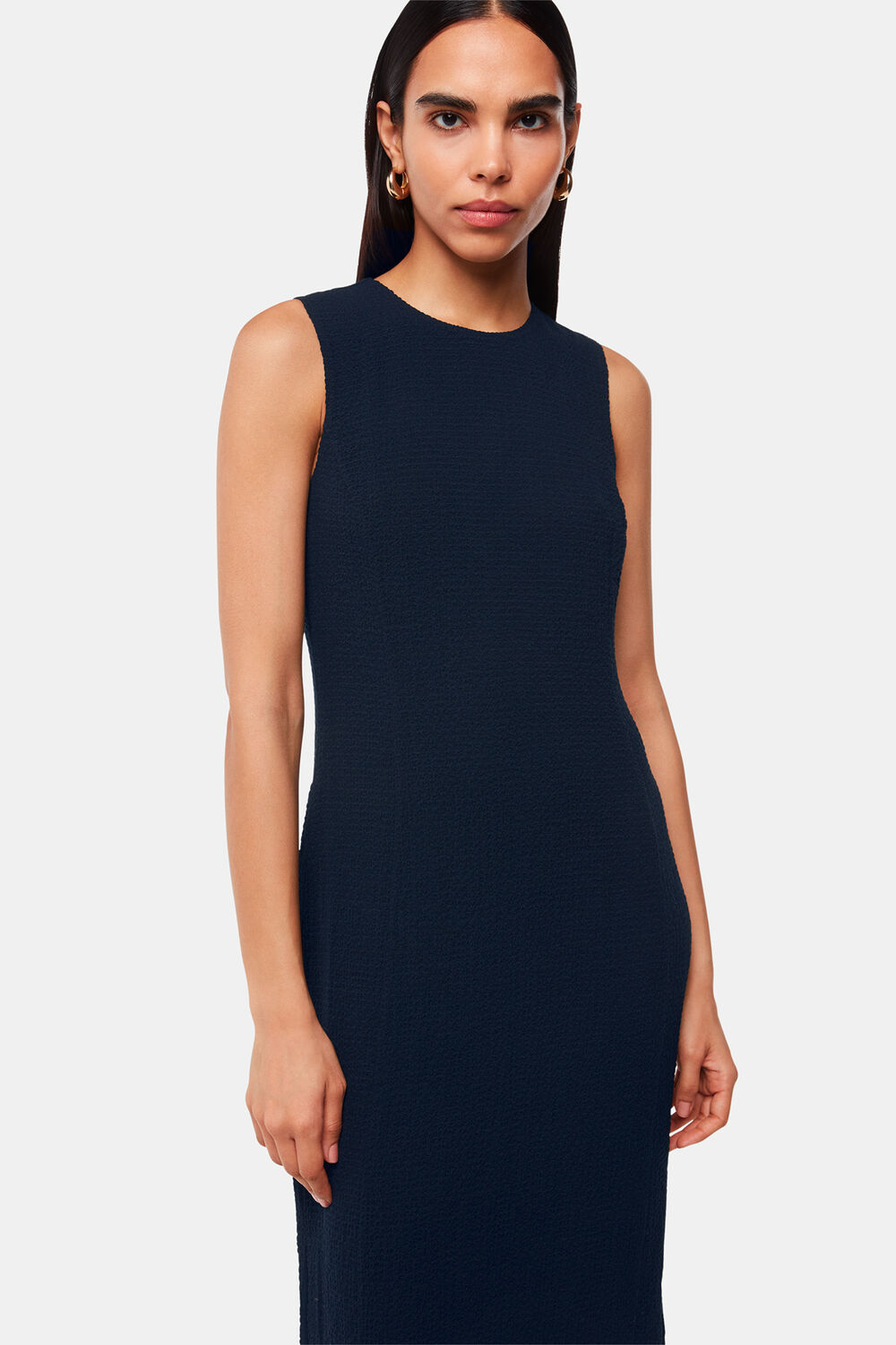 Erin Texture Midi Dress
