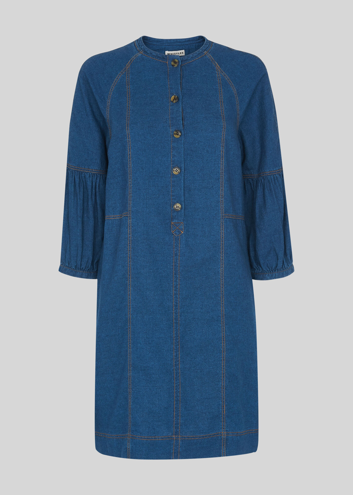 Denim Alria Denim Dress WHISTLES Whistles UK