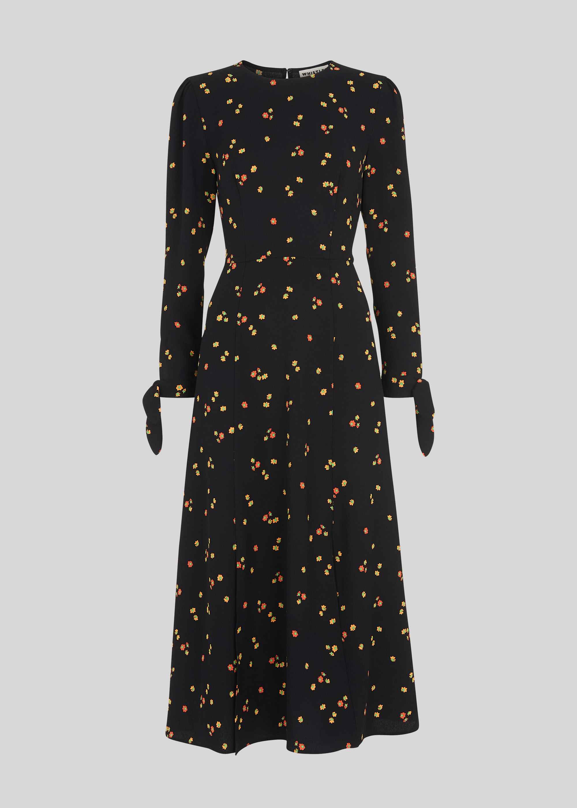 Whistles micro floral sales jumpsuit