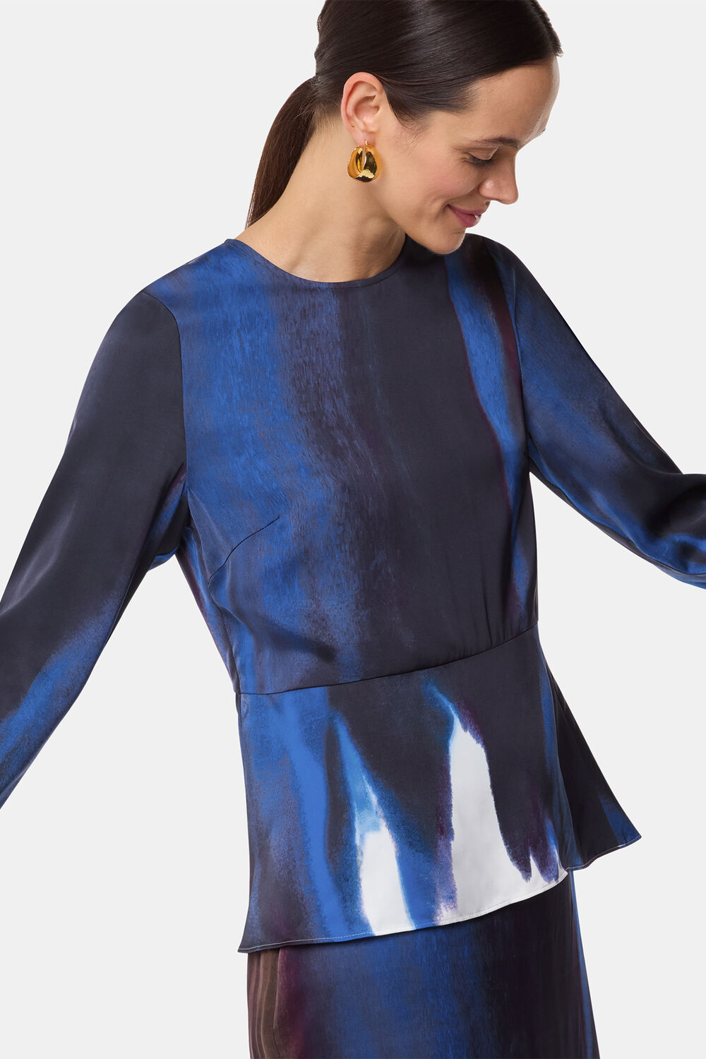 Ice Dye Print Top