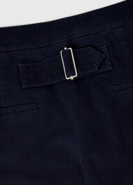 Wide Leg Casual Cotton Trouser