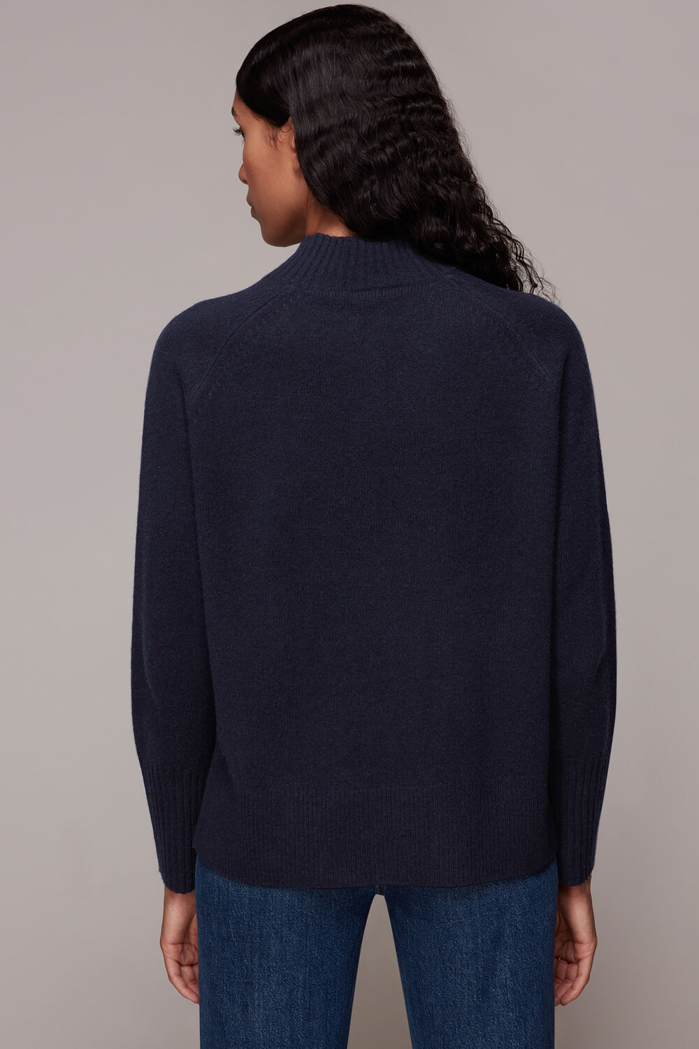 High V Neck Knit