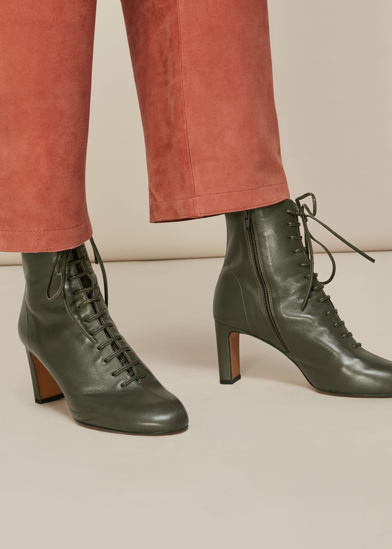 Dahlia Lace Up Boot