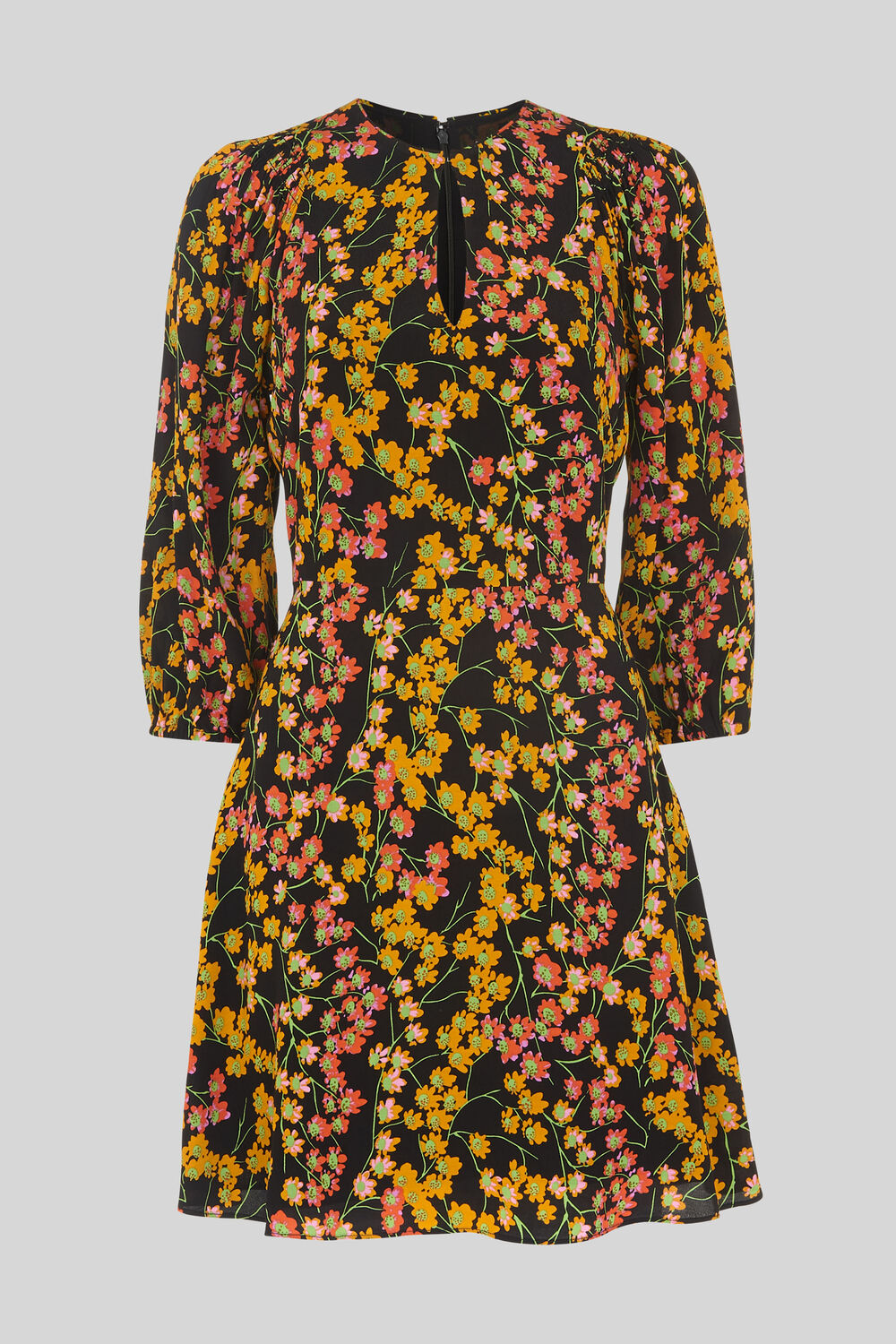 Daisy Print Ester Dress Multicolour
