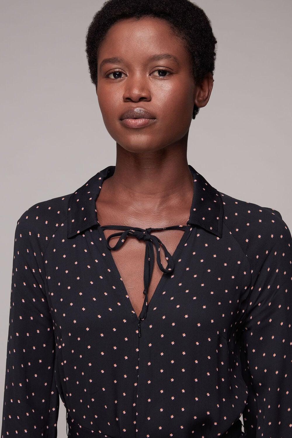 Abby Star Print Jumpsuit