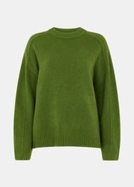 Wool Mix Seam Detail Knit