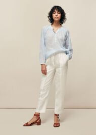 Cargo Linen Trouser