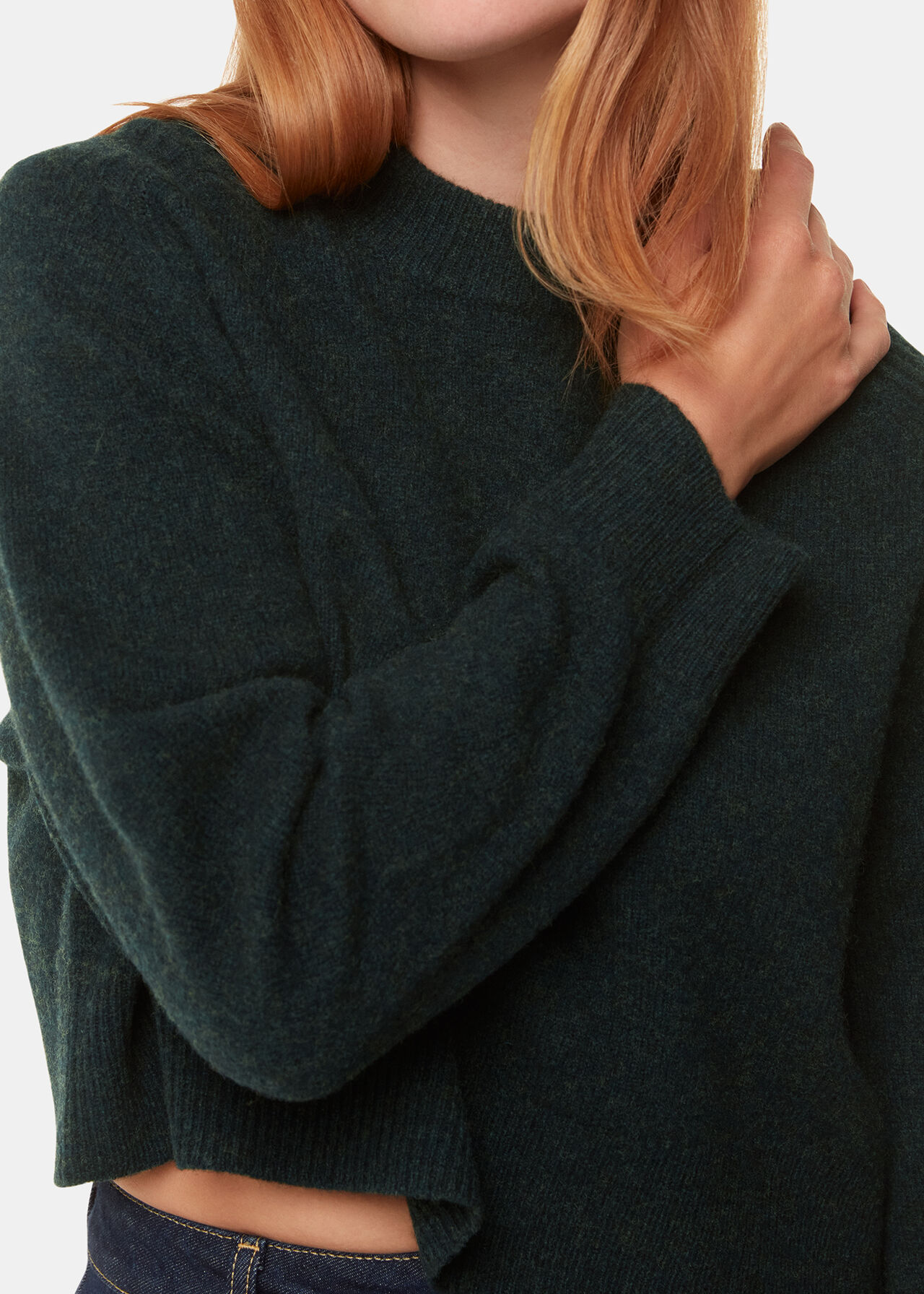 Wool Crop Relaxed Knit