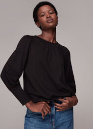 Deep Cuff Long Sleeve Top