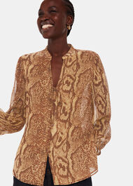 Serpent Print Shirt