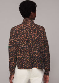 Smudge Animal Wool Split Knit