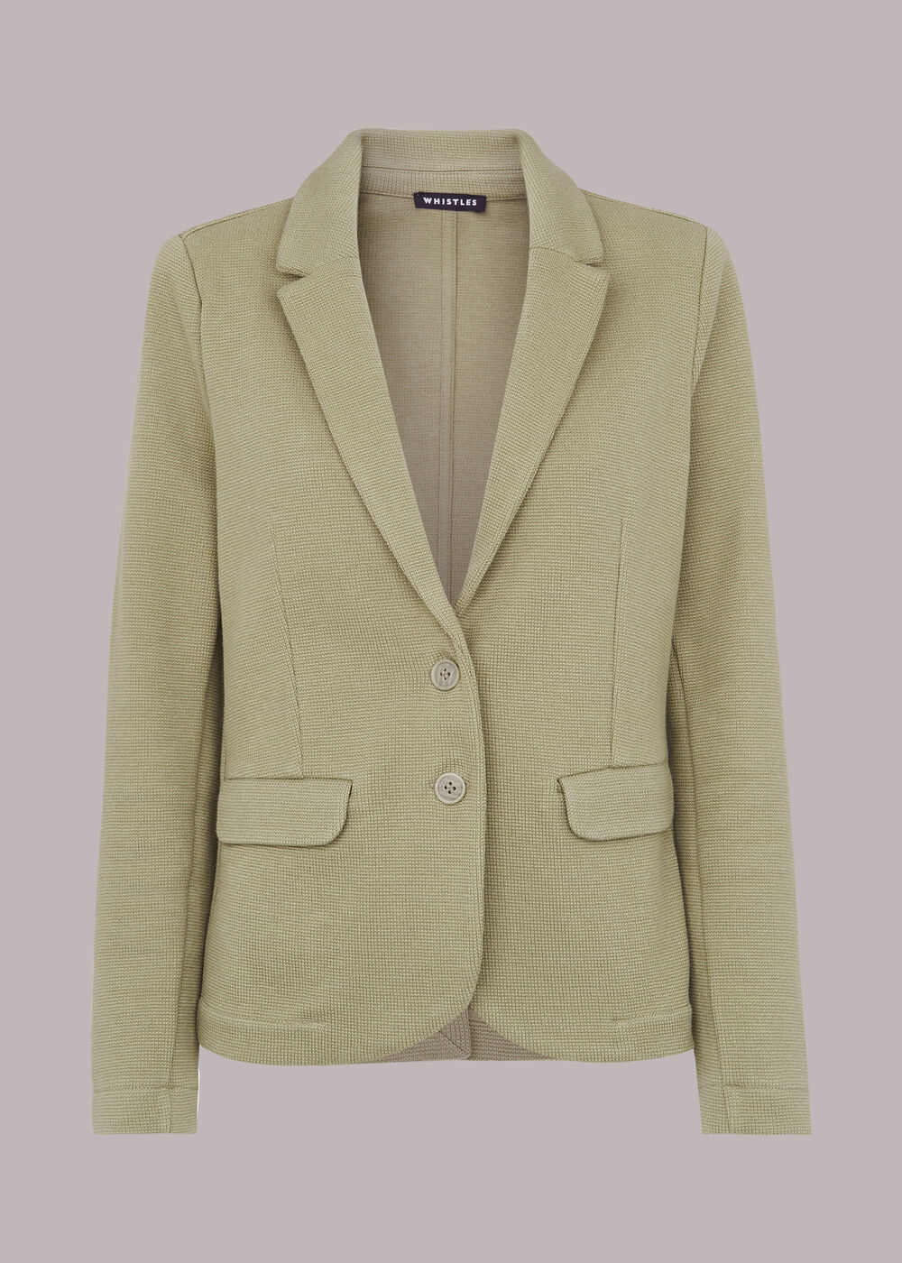 Slim Fit Jersey Jacket