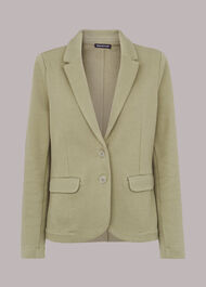 Slim Fit Jersey Jacket