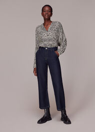 Checkerboard Ramona Blouse