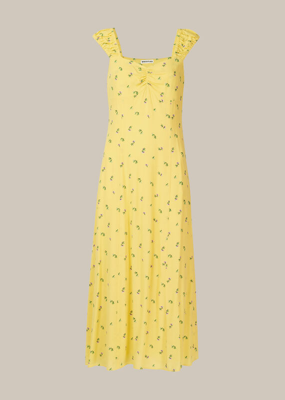 Forget Me Not Print Dress