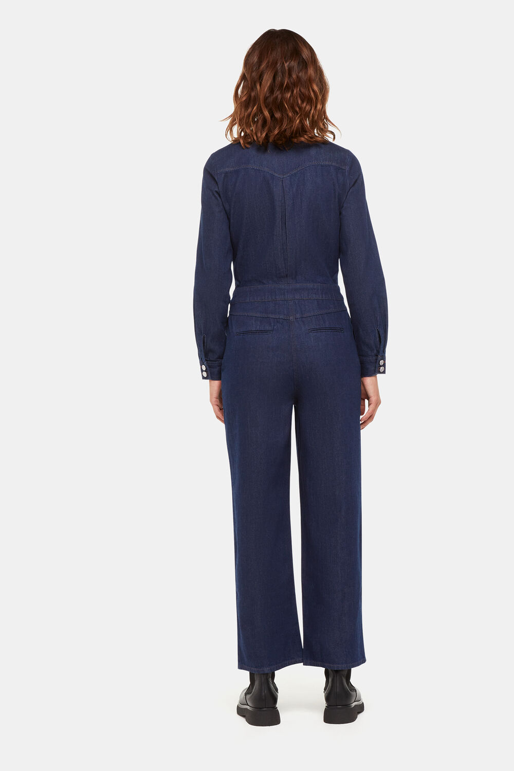 Western Denim Jumpsuit