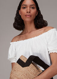 Frill Detail Cotton Tee