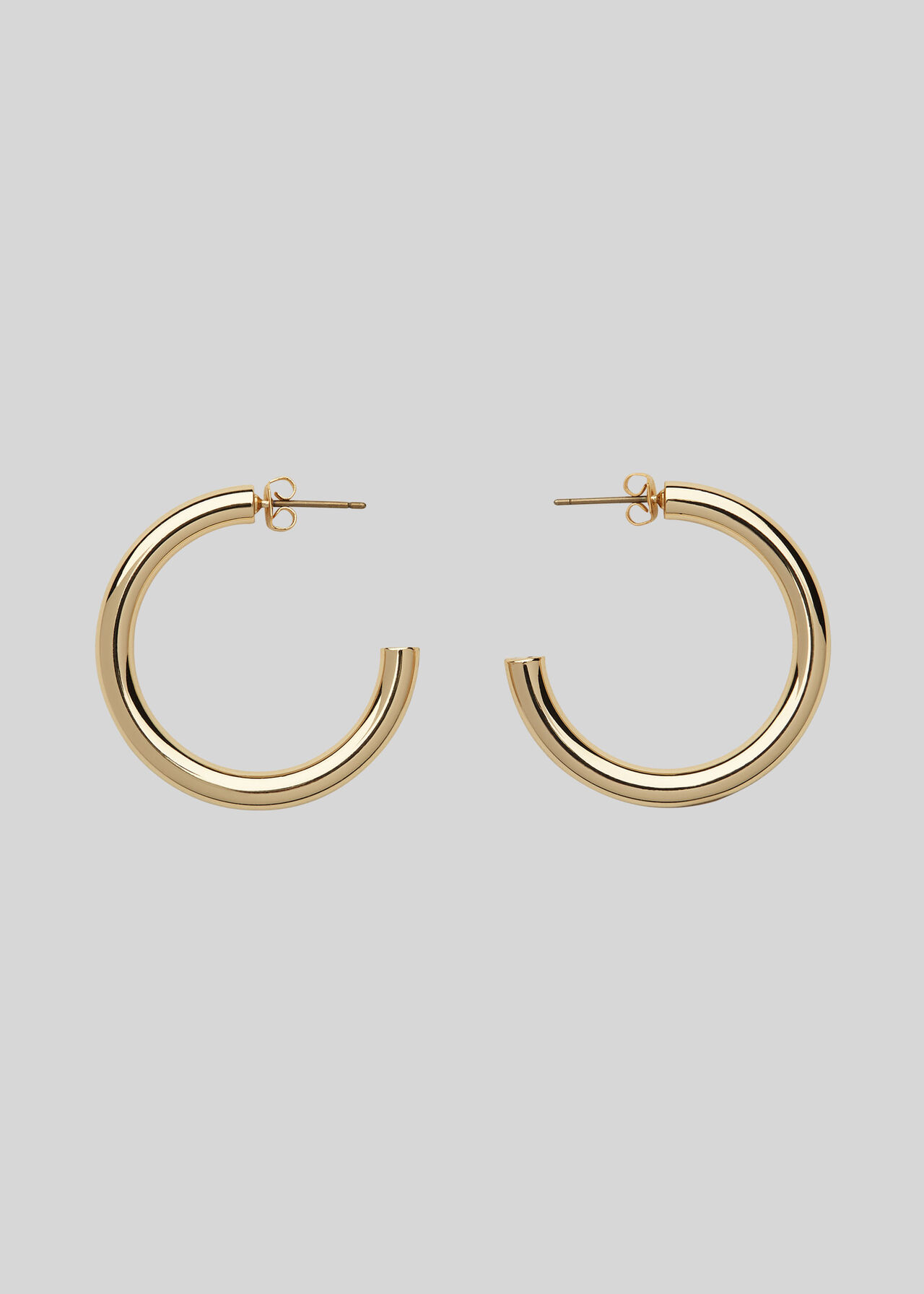 Chunky Hoop Earring Gold